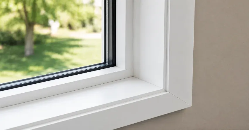 large picture window installed in a living room in Welland