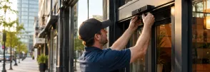 Automatic Storefront Door Seaway, Welland